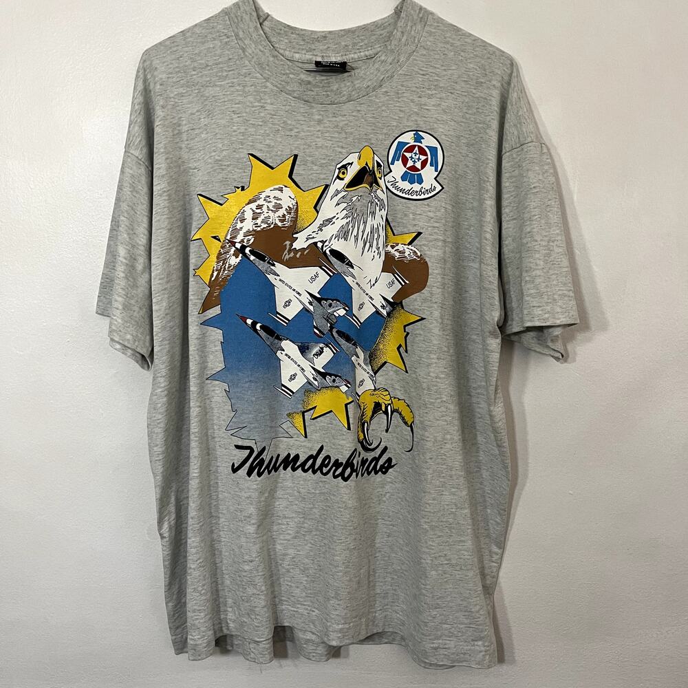 Vintage Thunderbirds U.S Airforce Mens XL Single Stitch